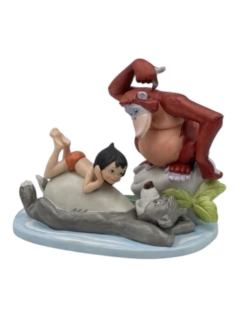 Disney's Vintage Magic Memories “Jungle Book” Baloo Mowgli King Louie Sculpture